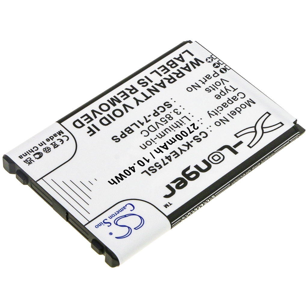 Baterija za mobilni telefon Kyocera CS-KYE475SL