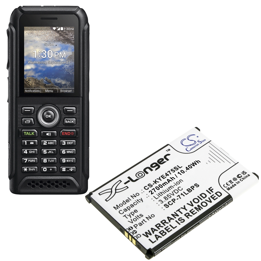Baterija za mobilni telefon Kyocera CS-KYE475SL