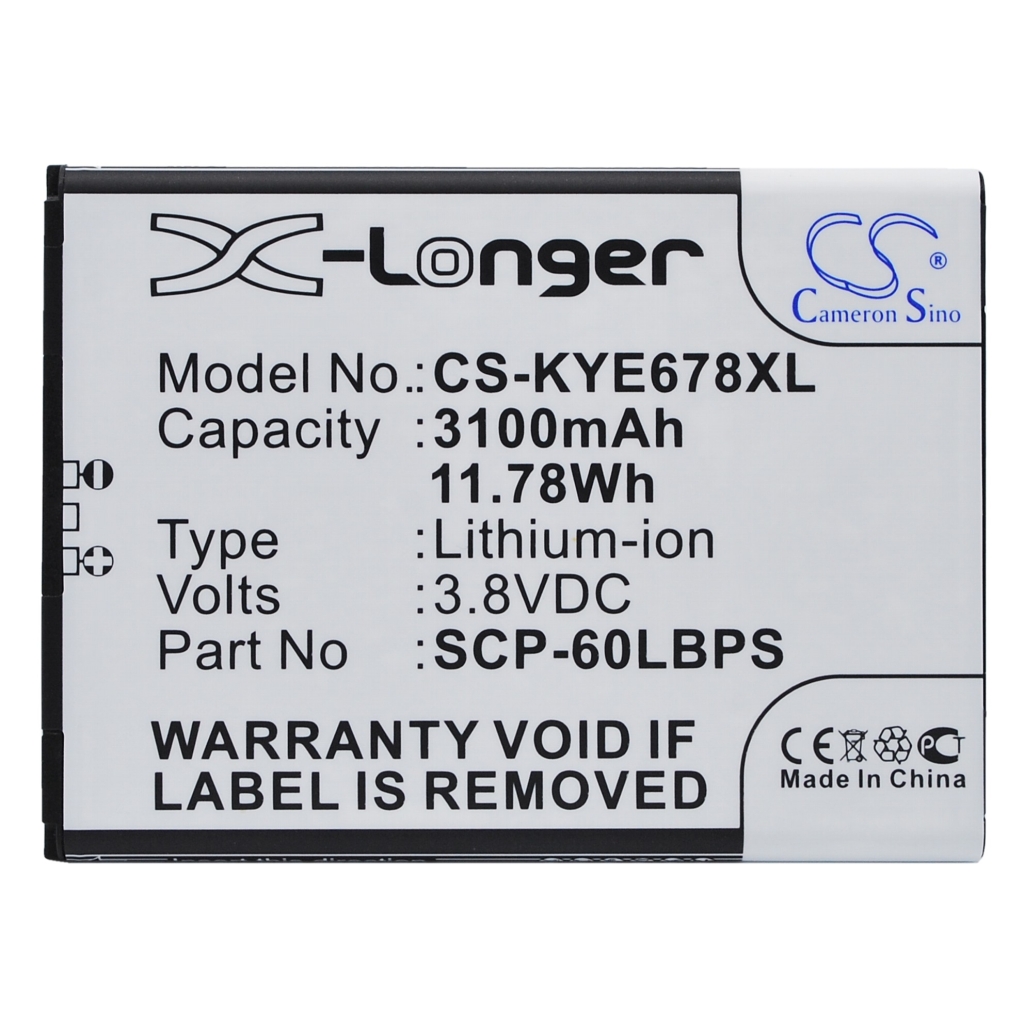 Baterija za mobilni telefon Kyocera CS-KYE678XL