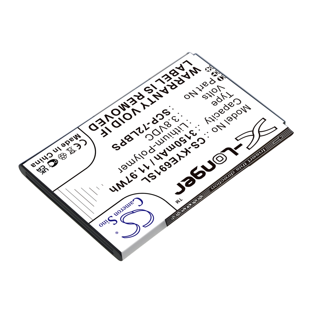 Baterija za mobilni telefon Kyocera CS-KYE691SL