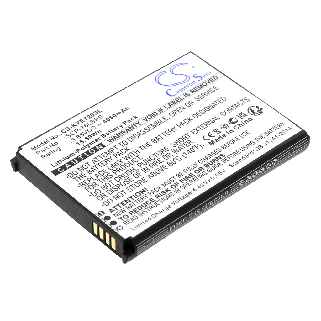 Baterija za mobilni telefon Kyocera CS-KYE720SL