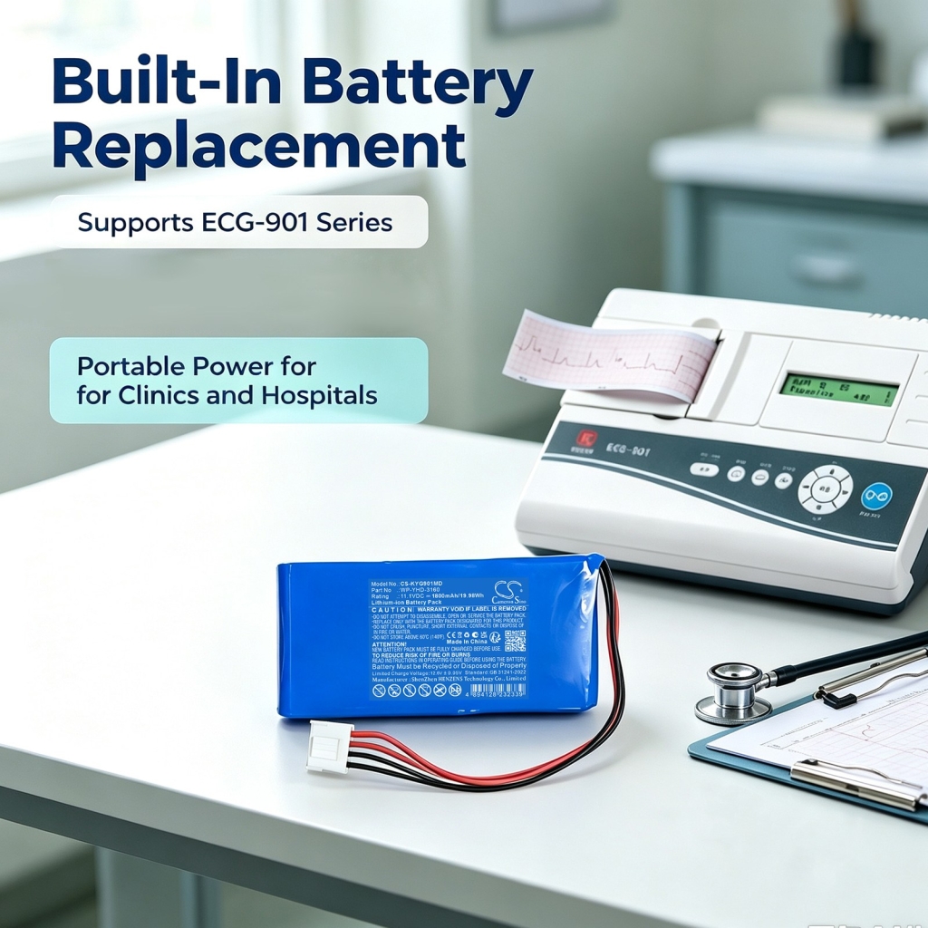 Baterije kompatibilno s KADEY YASEN ECG-901 ECG-901 CS-KYG901MD