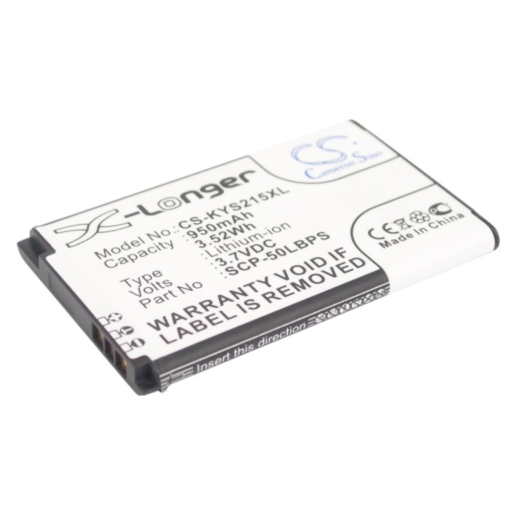 Kompatibilna zamjena baterije za Kyocera 5AAXBT062GEA,SCP-50LBPS