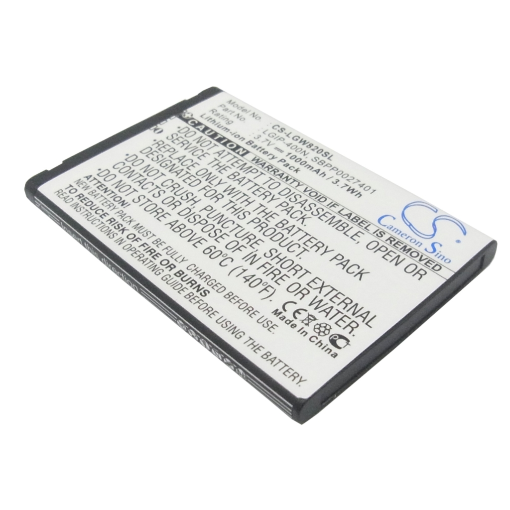 Baterija za mobilni telefon LG CS-LGW820SL