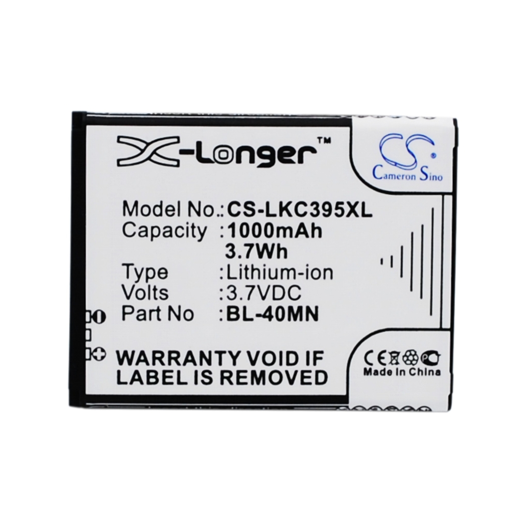Baterija za mobilni telefon LG Xpression C395C