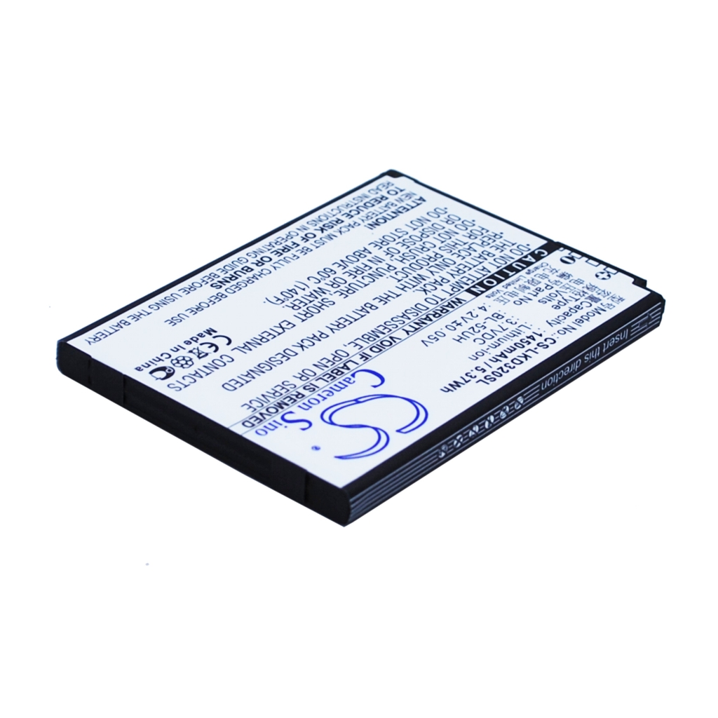 Baterija za mobilni telefon LG CS-LKD320SL