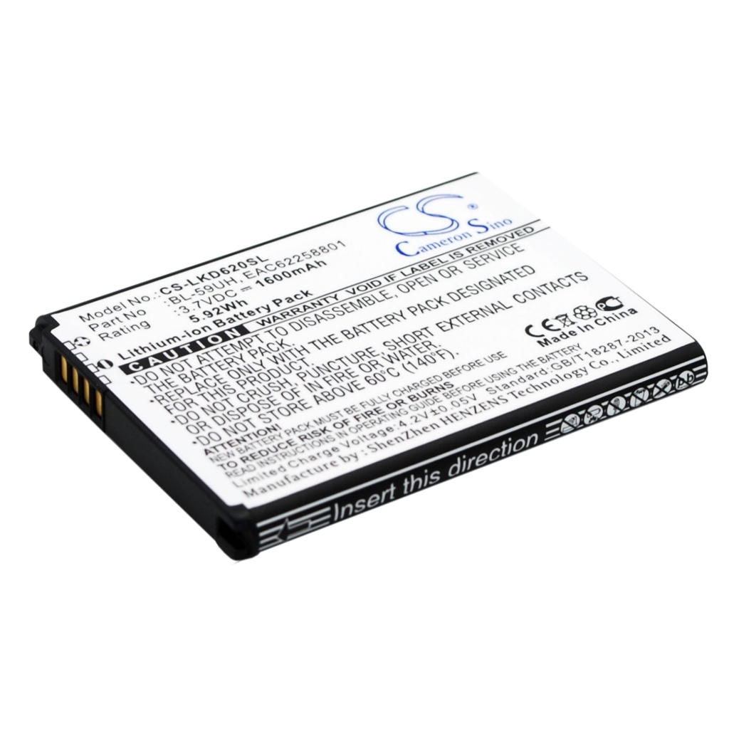 Baterija za mobilni telefon LG CS-LKD620SL
