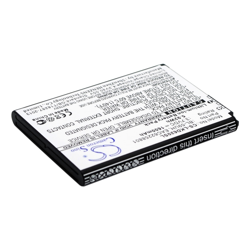 Baterija za mobilni telefon LG CS-LKD620SL