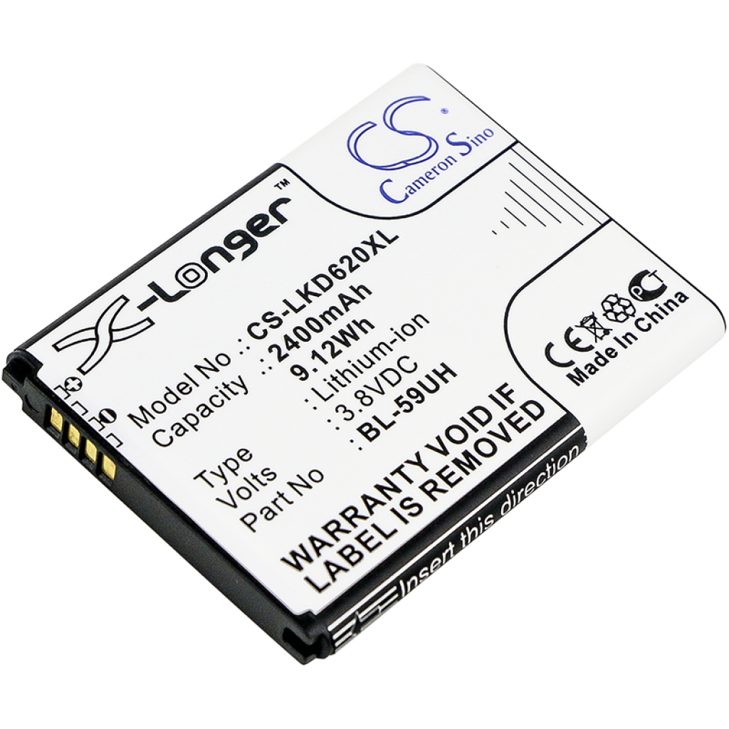 Baterija za mobilni telefon LG CS-LKD620XL