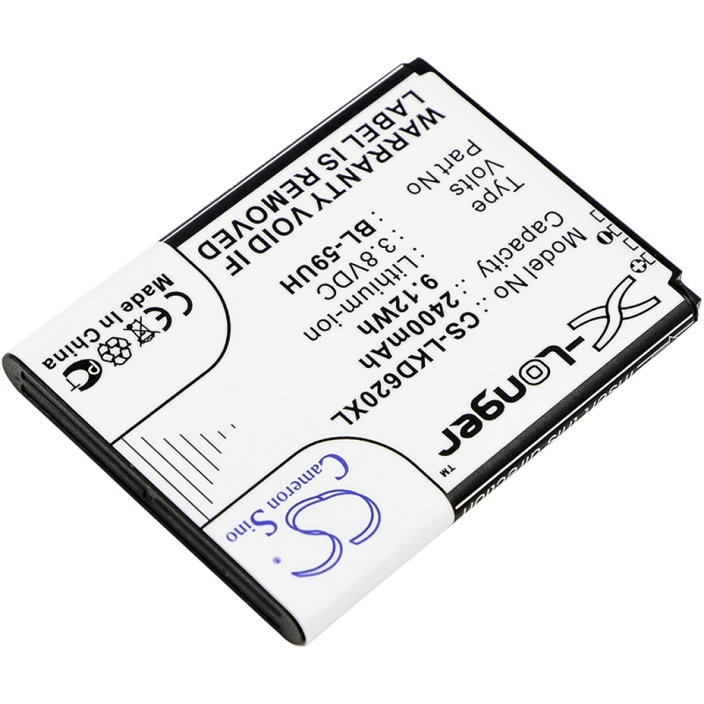 Baterija za mobilni telefon LG CS-LKD620XL