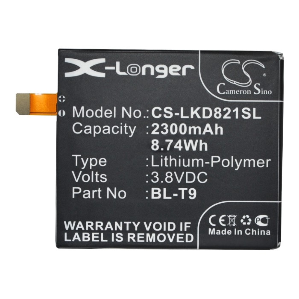Baterija za mobilni telefon LG D821 (CS-LKD821SL)
