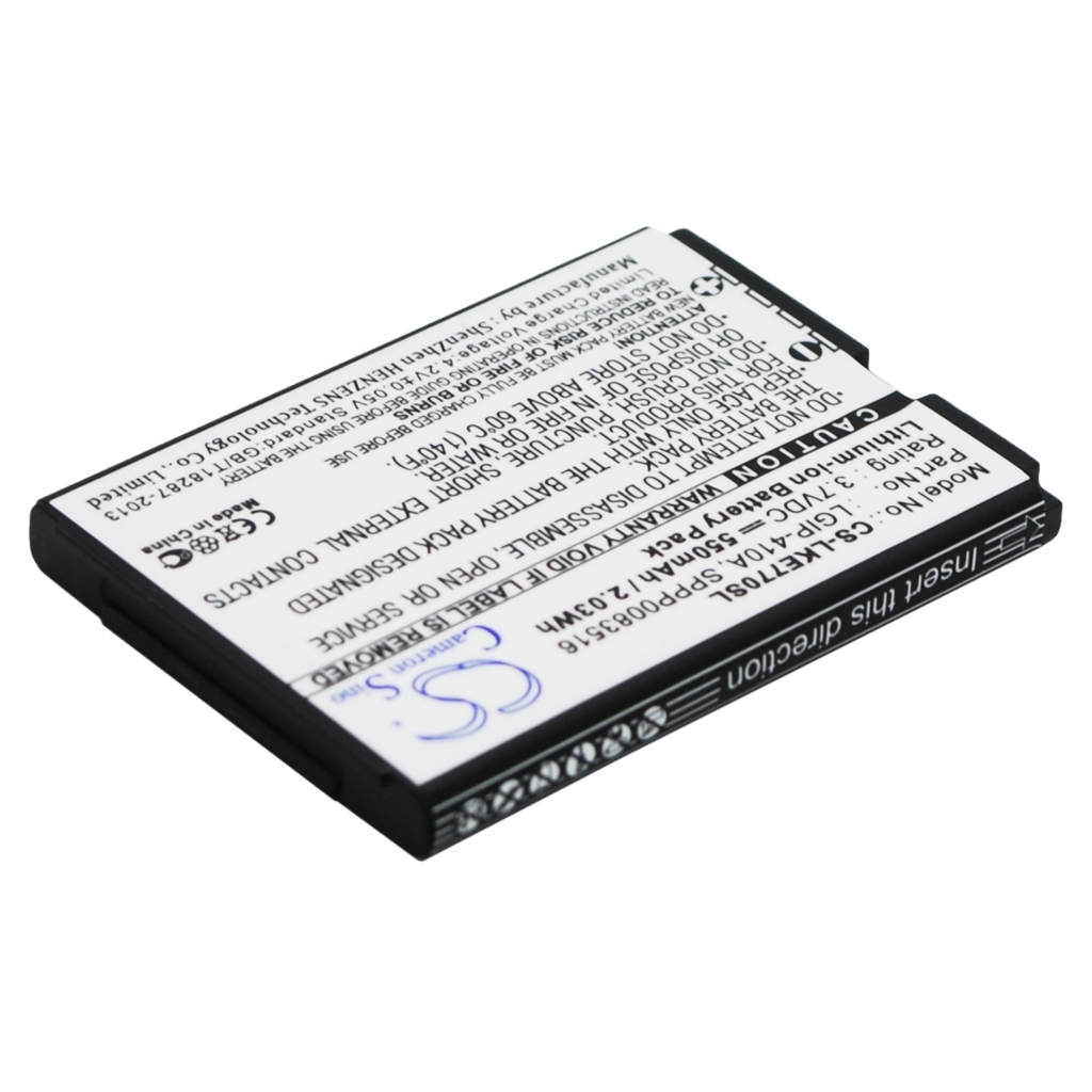 Baterija za mobilni telefon LG CS-LKE770SL