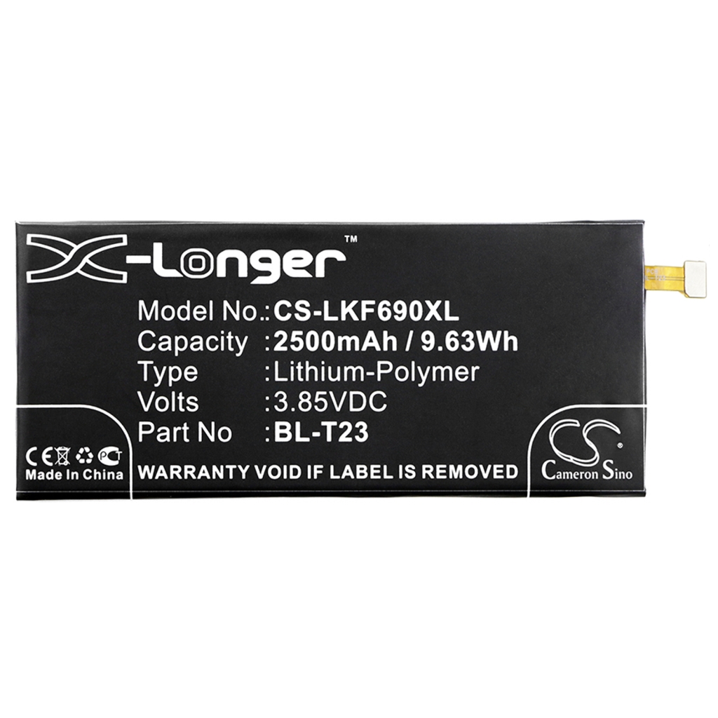 Baterija za mobilni telefon LG CS-LKF690XL