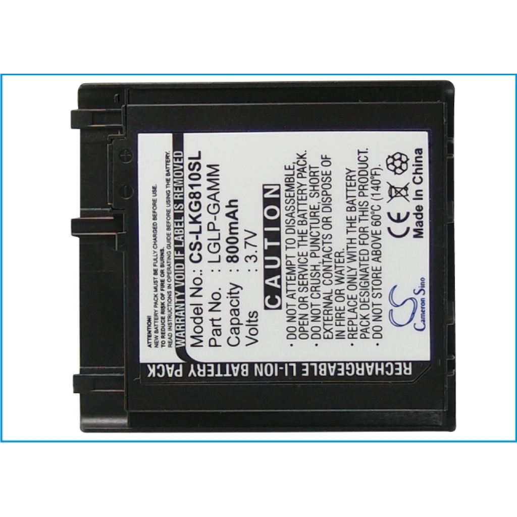 Baterija za mobilni telefon LG CS-LKG810SL