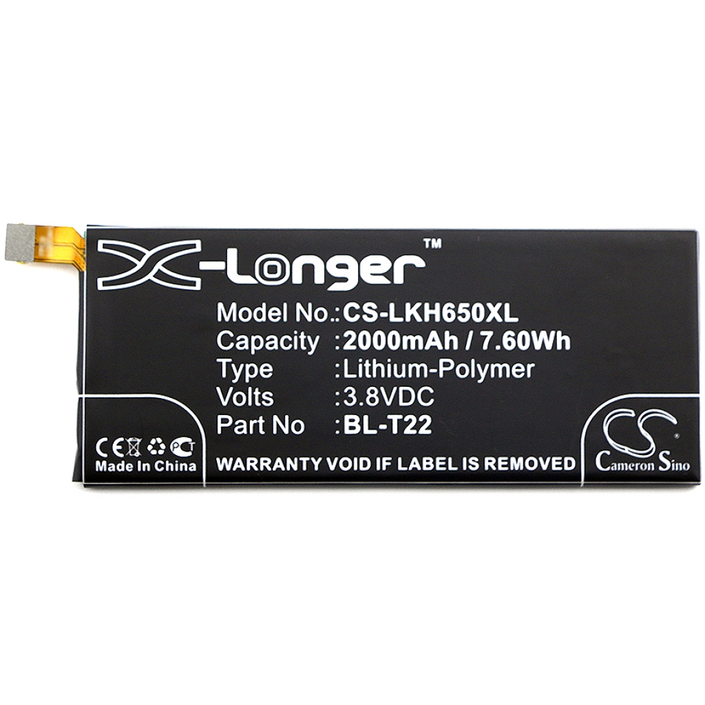 Baterija za mobilni telefon LG CS-LKH650XL