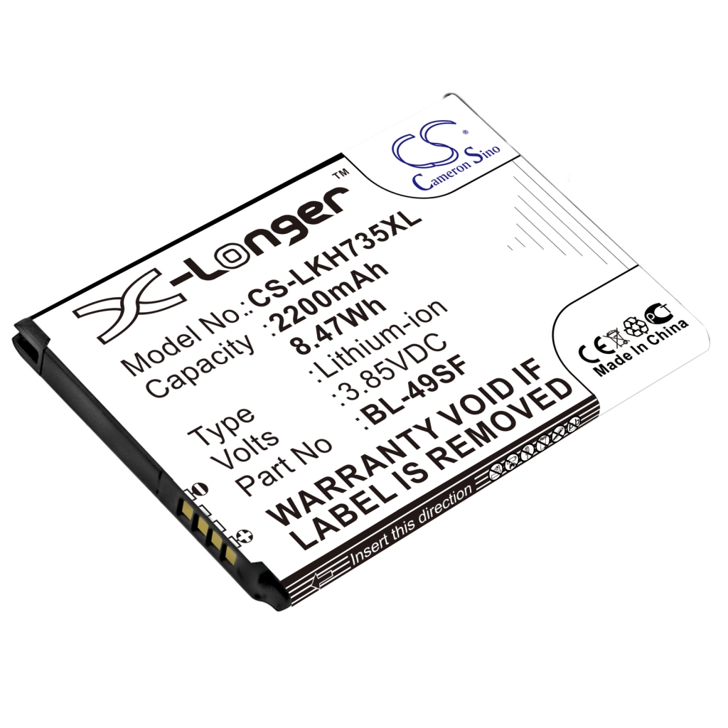 Baterija za mobilni telefon LG CS-LKH735XL