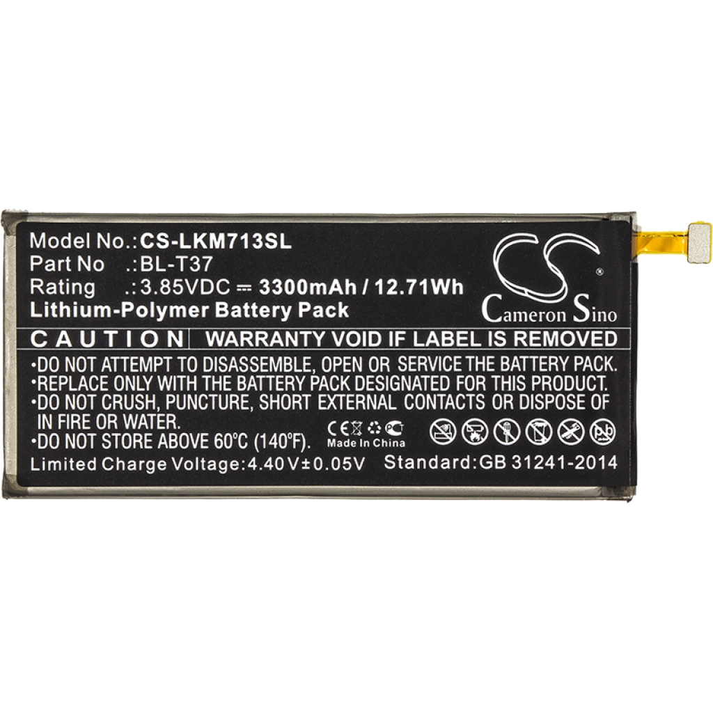 Baterija za mobilni telefon LG LMQ710YAW (CS-LKM713SL)
