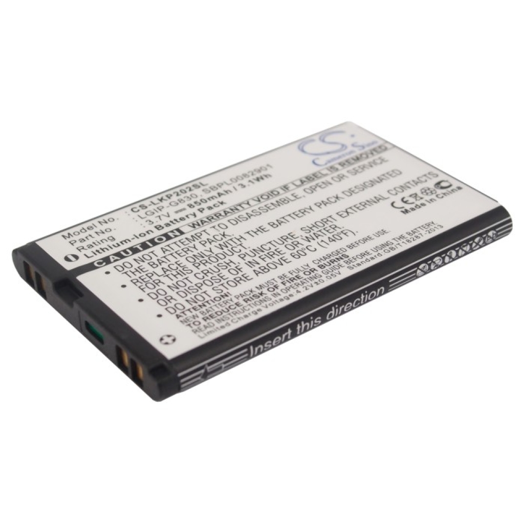 Baterija za mobilni telefon LG CS-LKP202SL