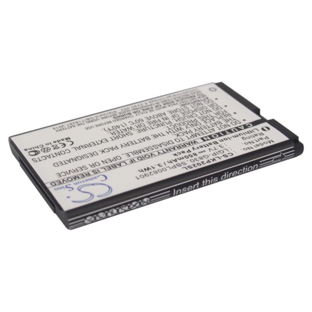 Baterija za mobilni telefon LG CS-LKP202SL