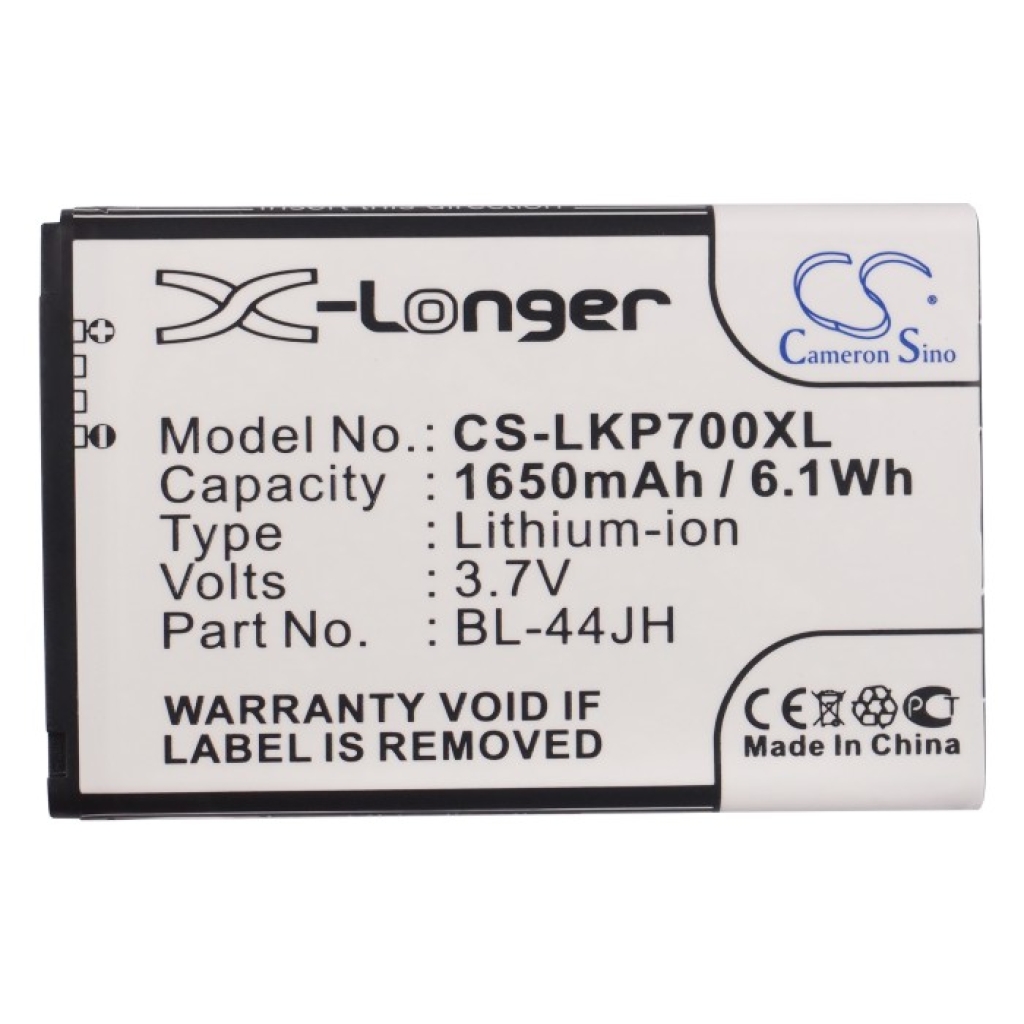 Baterija kompatibilno s LG BoostMobile Cricket CS-LKP700XL