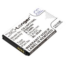 Kompatibilna zamjena baterije za Verizon BL-59JH,EAC61998401,EAC61998402,EAC62018401