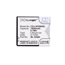 Kompatibilna zamjena baterije za LG BL-53QH,EAC61878603,EAC61878605,EAC61898401