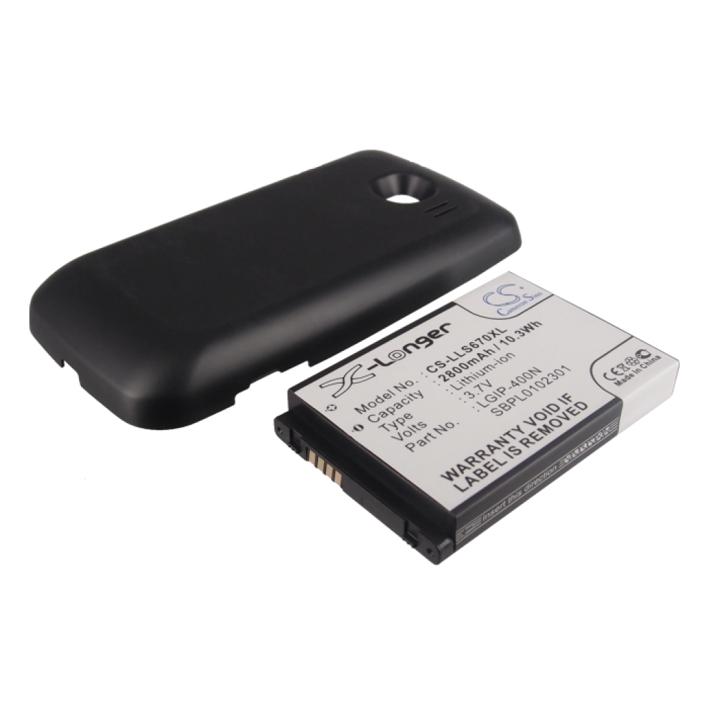 Baterija za mobilni telefon LG CS-LLS670XL