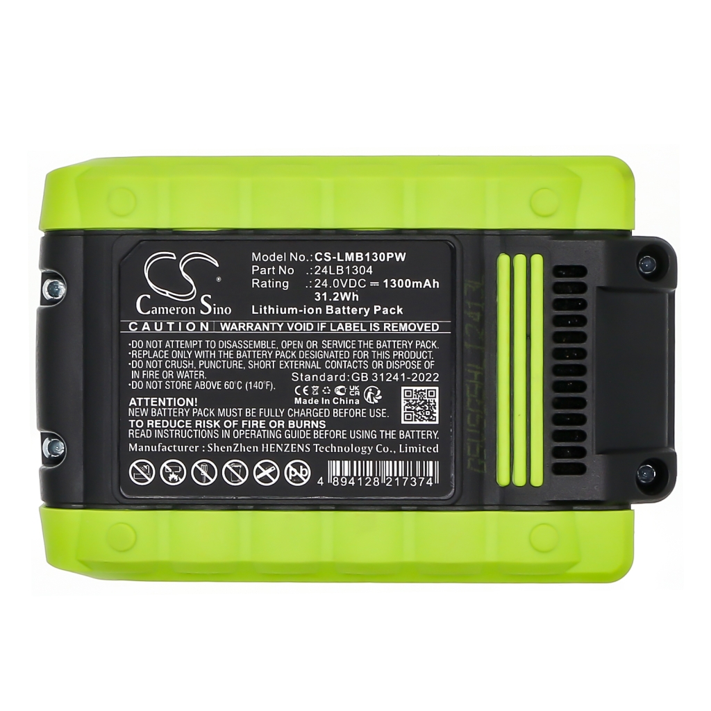 Baterija za električne alate Lawnmaster CS-LMB130PW