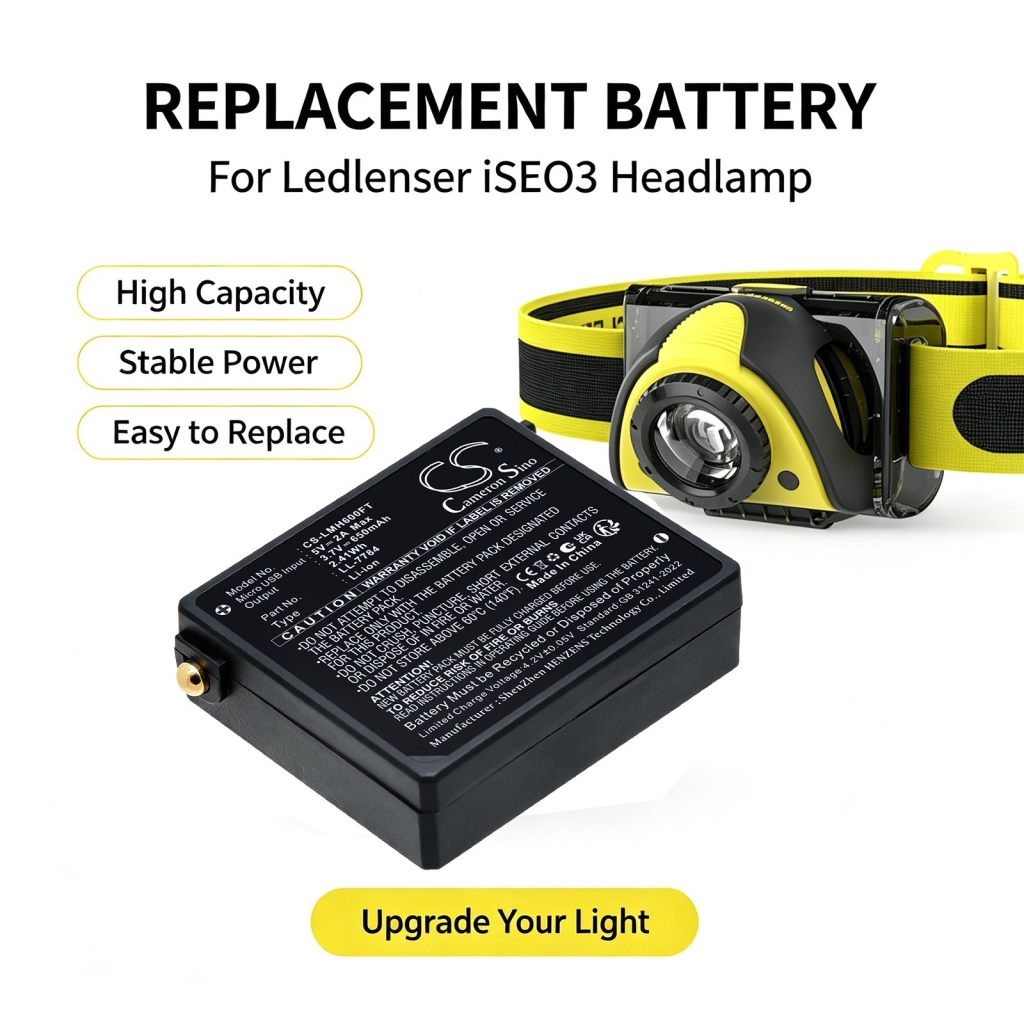 Baterija za Ledlenser SEO7R