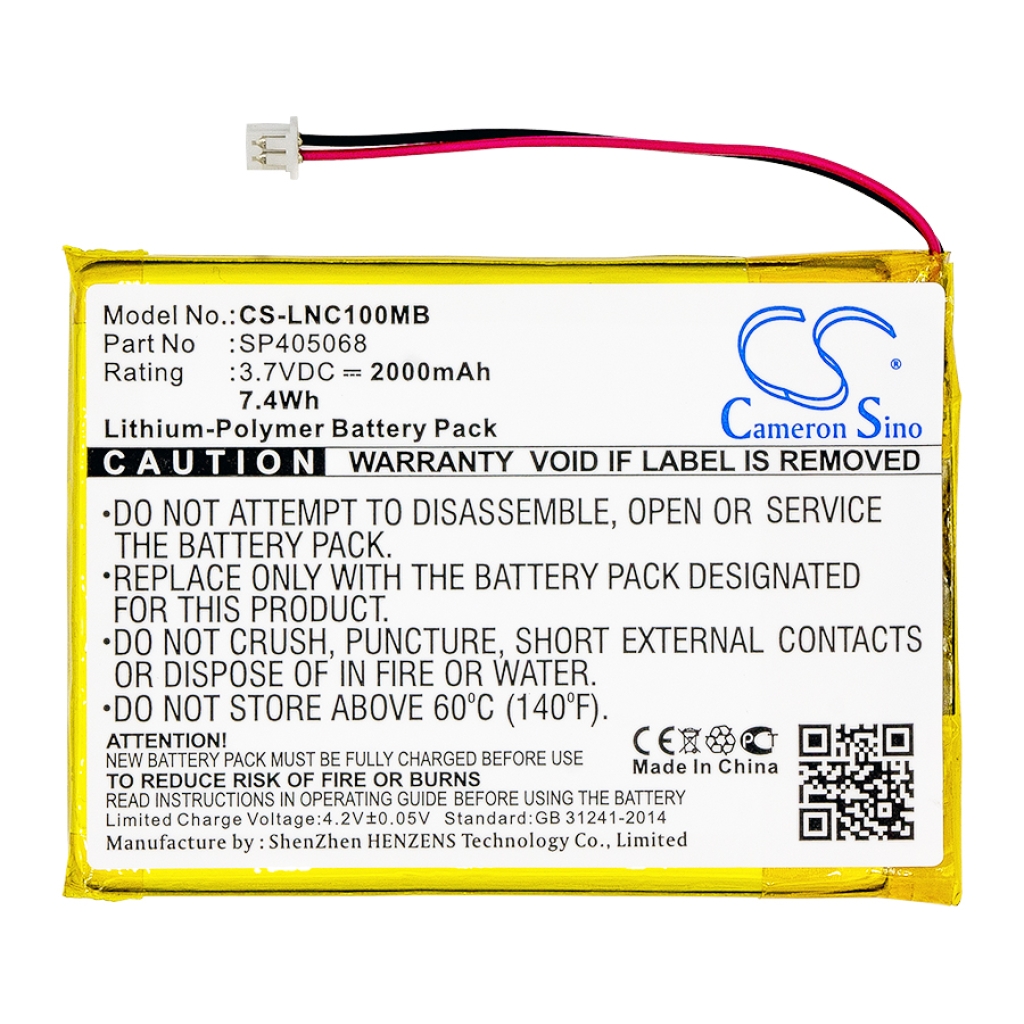 Kompatibilna zamjena baterije za Luvion SP405068