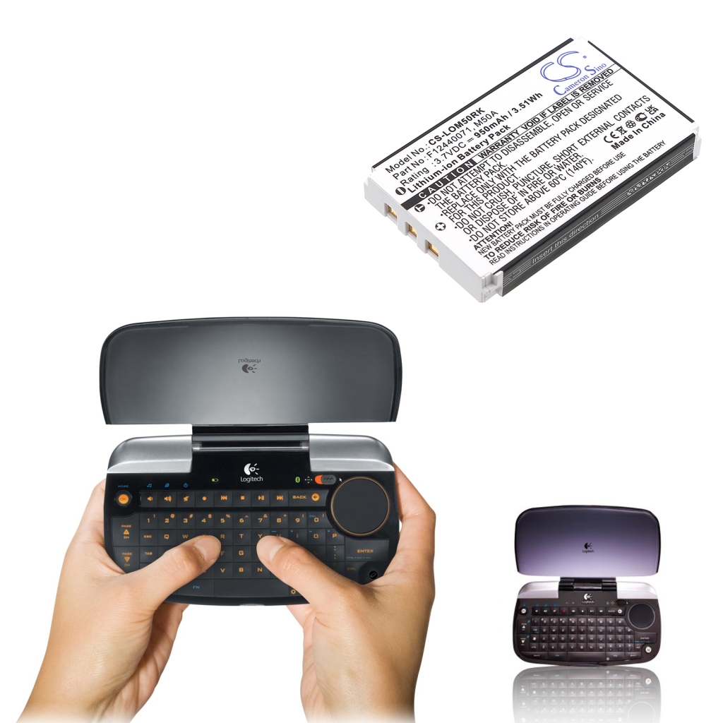Baterija za tipkovnicu Logitech CS-LOM50RK