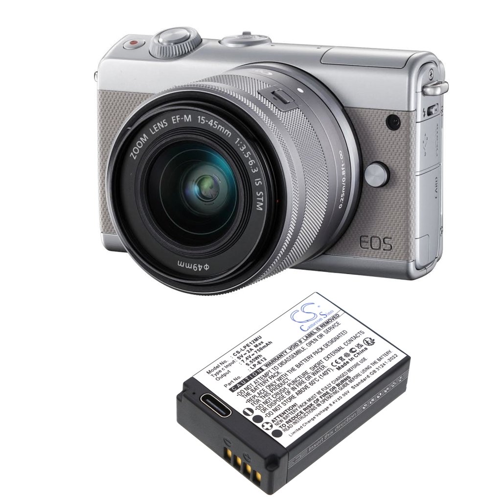 Kompatibilna zamjena baterije za Canon LP-E12