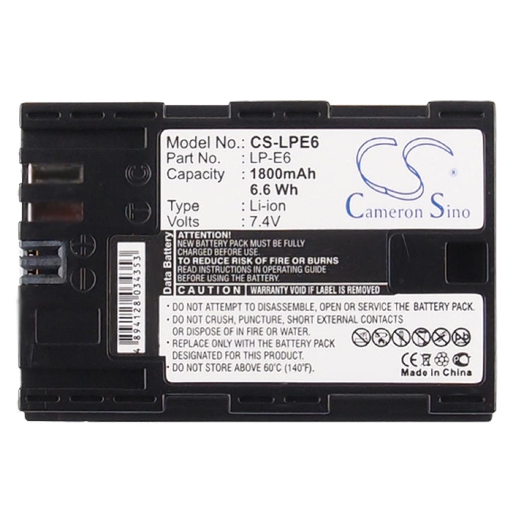 Baterija za fotoaparat Tether tools CS-LPE6