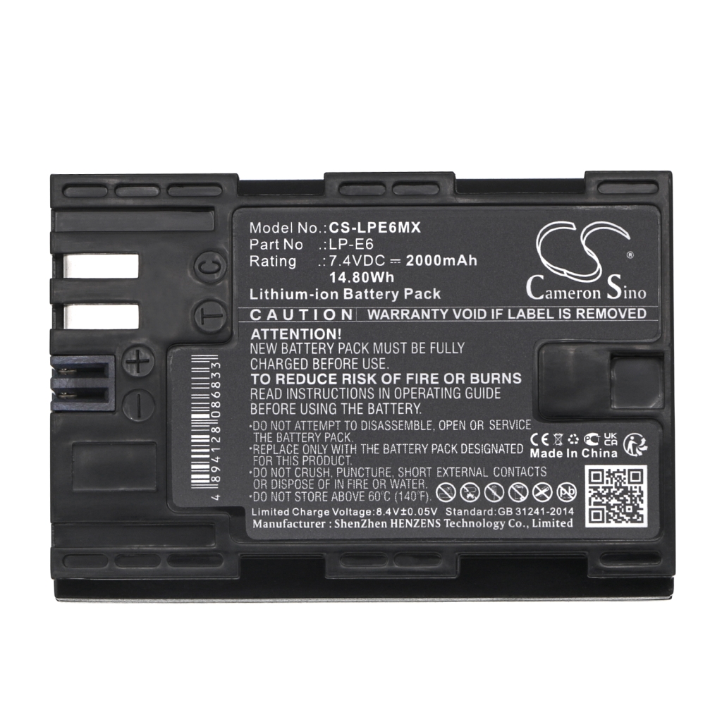 Baterija za fotoaparat Tether tools CS-LPE6MX