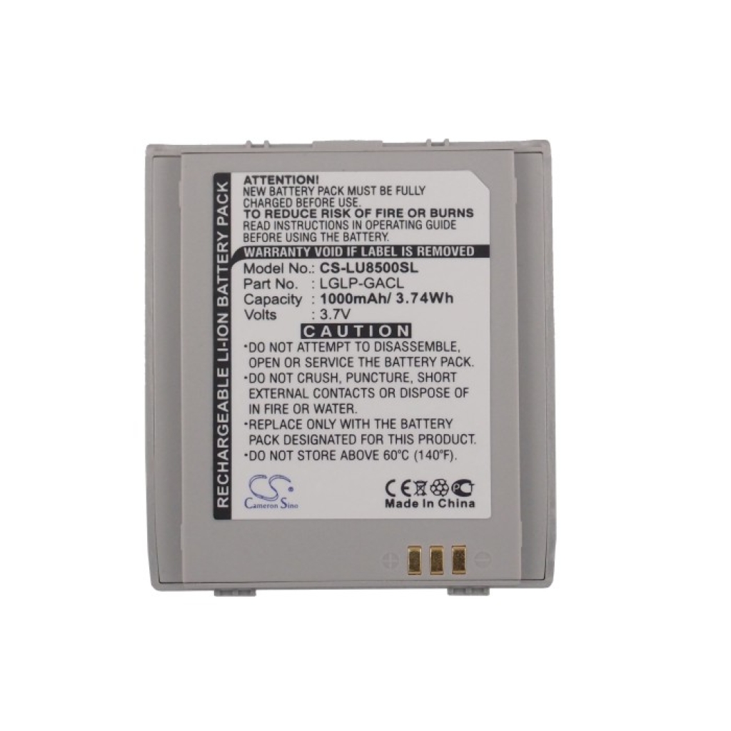 Battery for LG U8880
