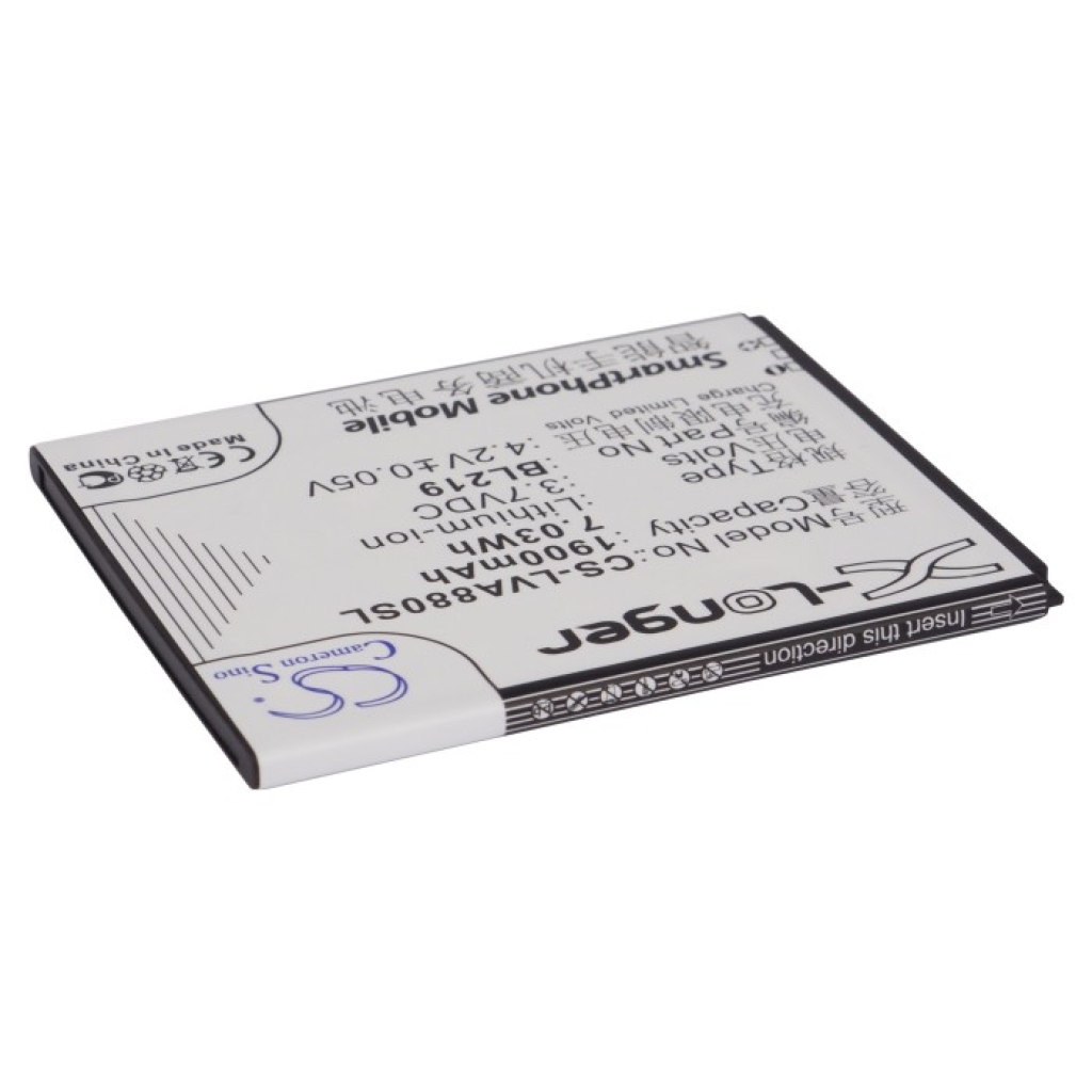 Baterija za mobilni telefon Lenovo A916 5.5" (CS-LVA880SL)