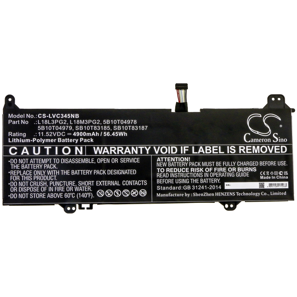 Baterija za prijenosno računalo Lenovo CS-LVC345NB