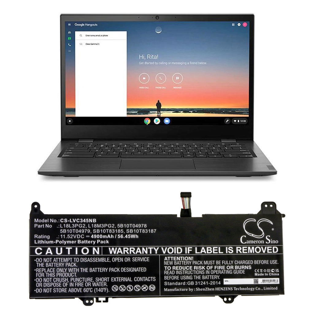 Baterija za prijenosno računalo Lenovo CS-LVC345NB