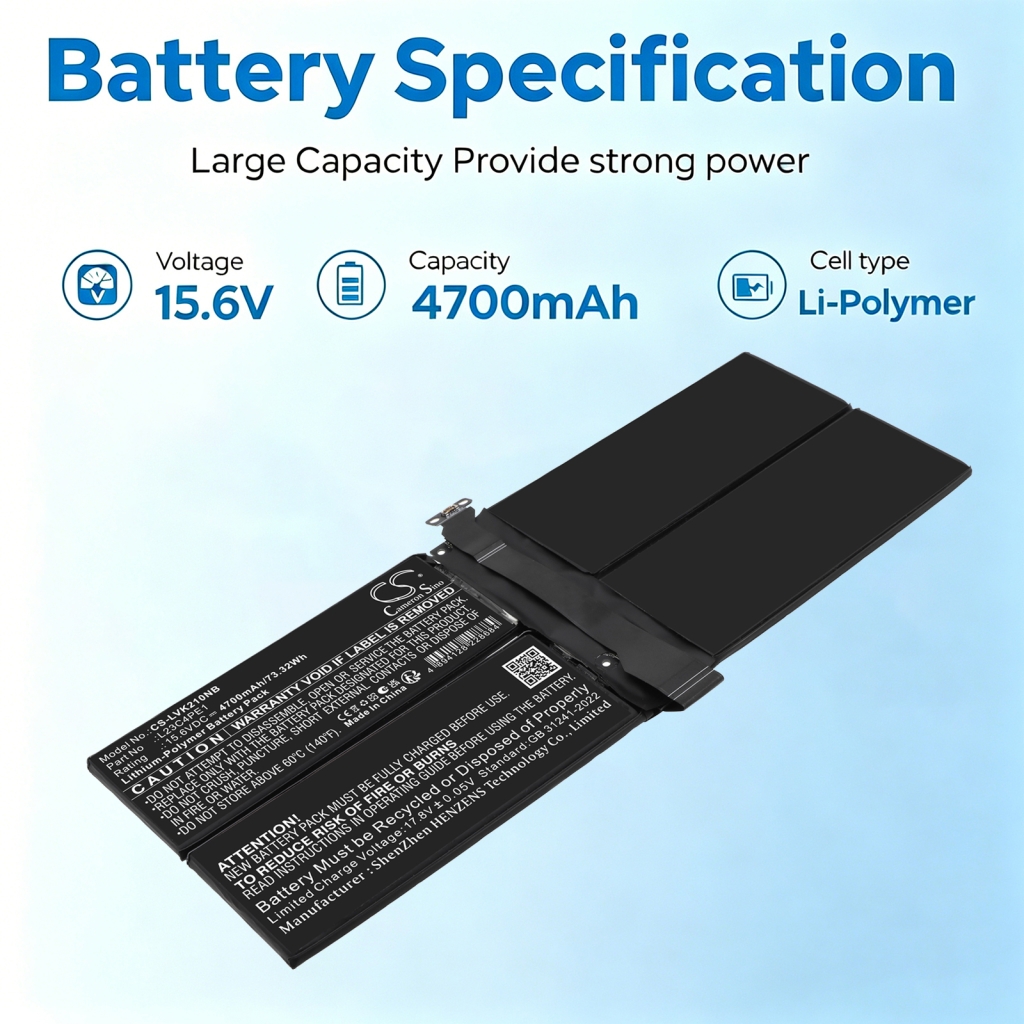 Baterija kompatibilno s Lenovo CS-LVK210NB