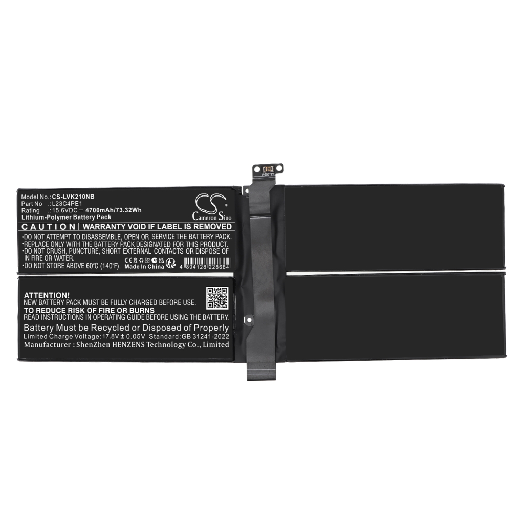Baterija kompatibilno s Lenovo CS-LVK210NB