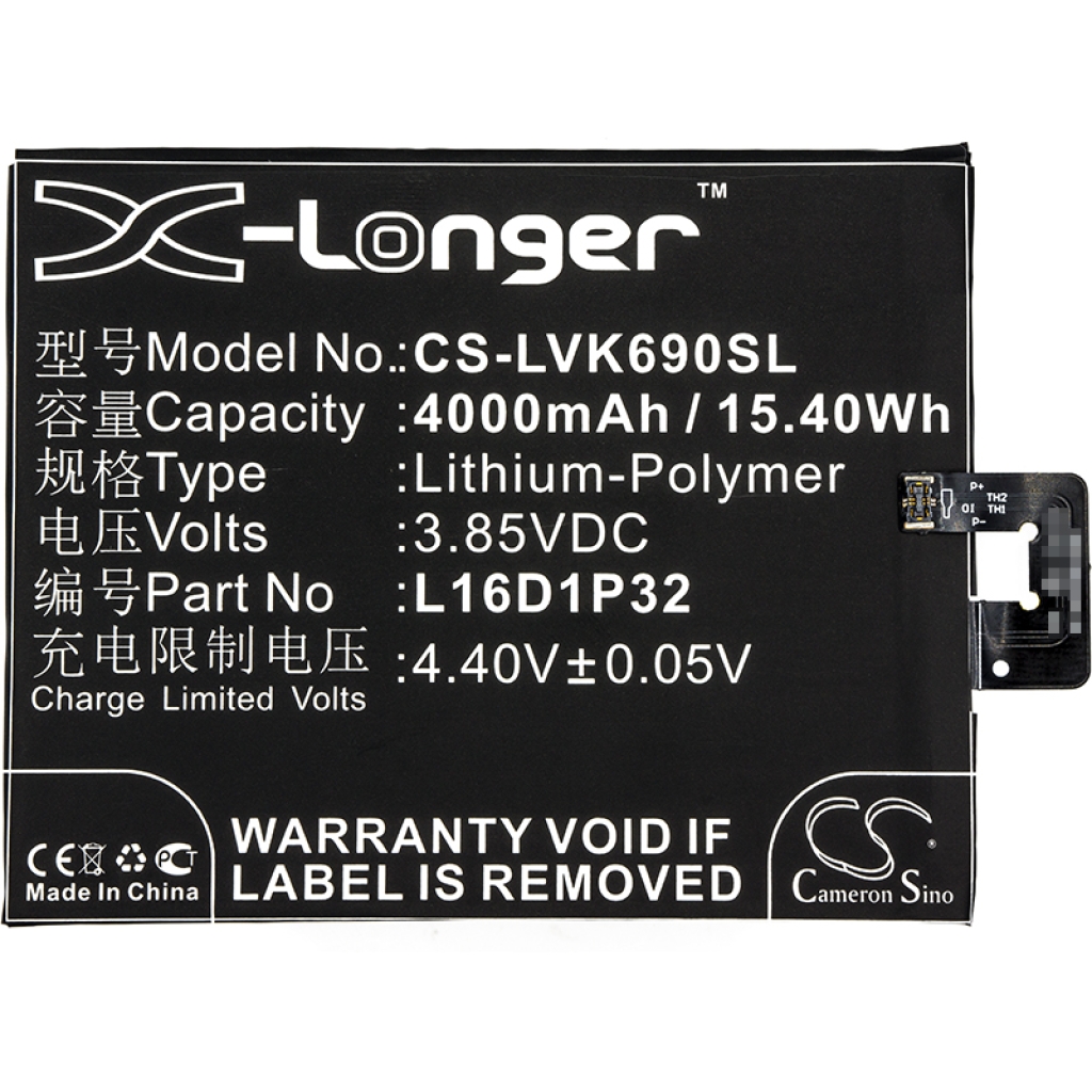 Kompatibilna zamjena baterije za LENOVO L16D1P32