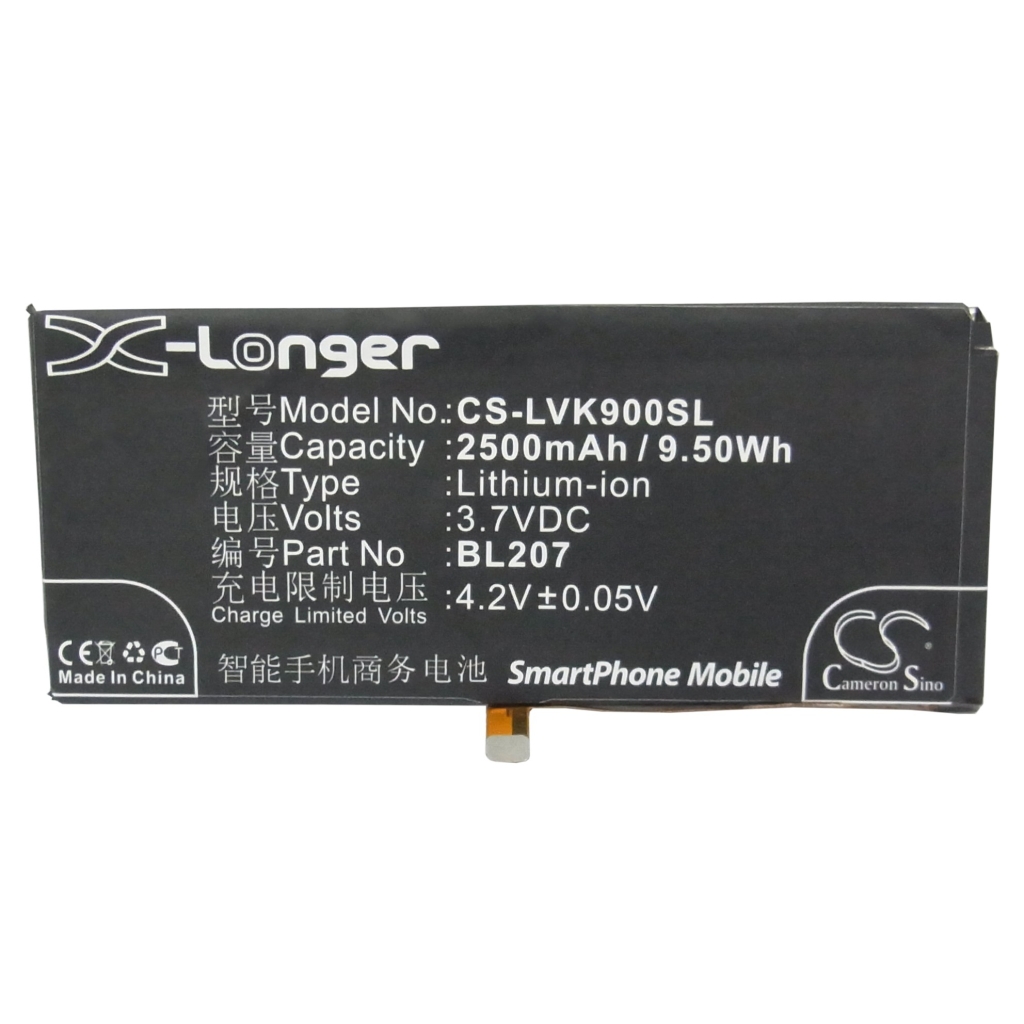 Compatible battery replacement for LENOVO BL207