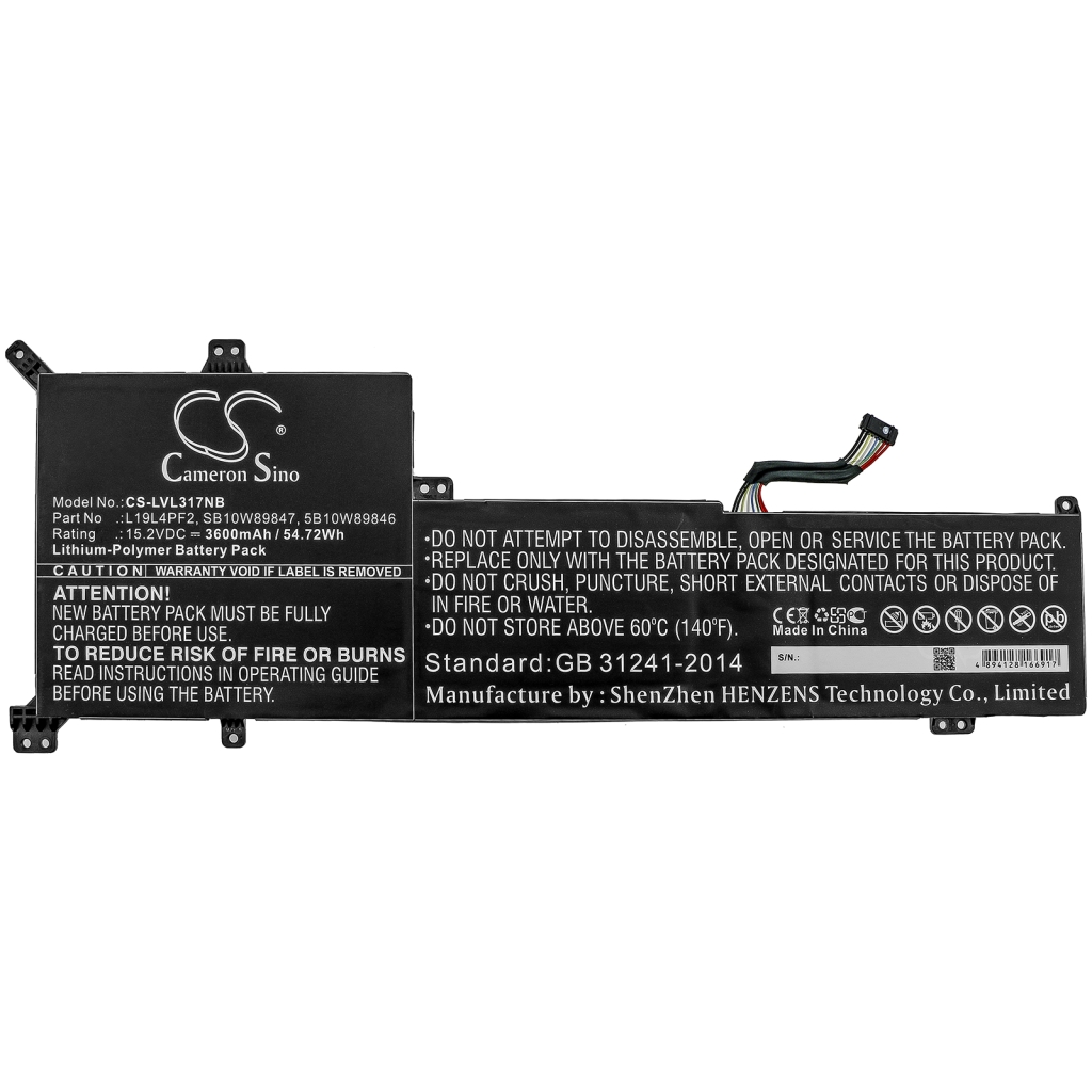 Baterija za prijenosno računalo Lenovo CS-LVL317NB