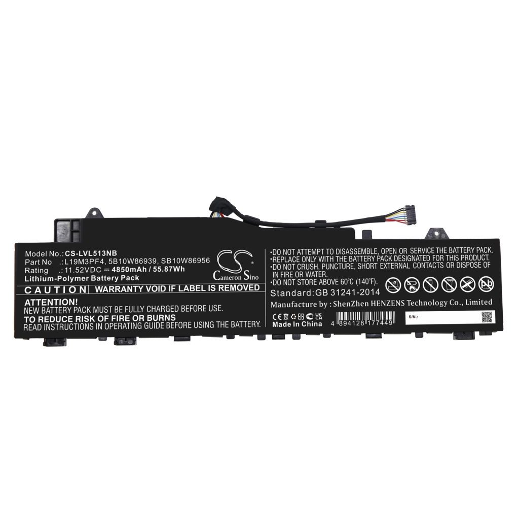 Baterija za prijenosno računalo Lenovo CS-LVL513NB