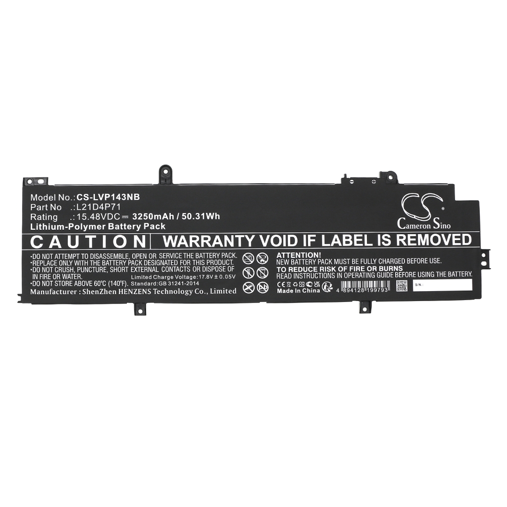 Baterija za prijenosno računalo Lenovo CS-LVP143NB