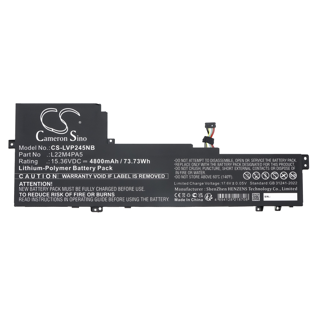 Baterija za prijenosno računalo Lenovo IdeaPad Slim 5 16ABR8 82XG0003SB (CS-LVP245NB)