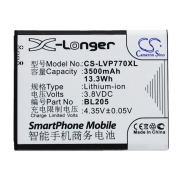 CS-LVP770XL<br />Baterije za   zamjenjuje bateriju BL205