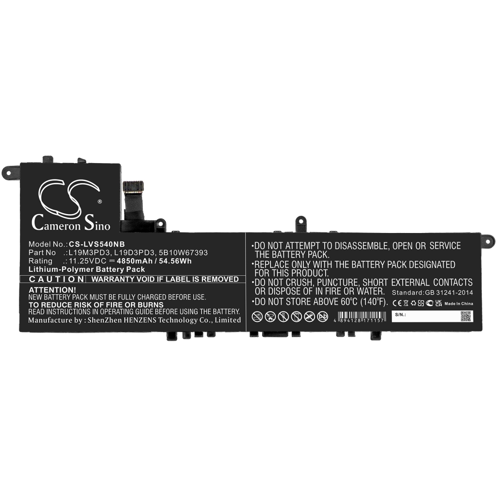Baterija za prijenosno računalo Lenovo xiaoxin Pro13 2020 (CS-LVS540NB)