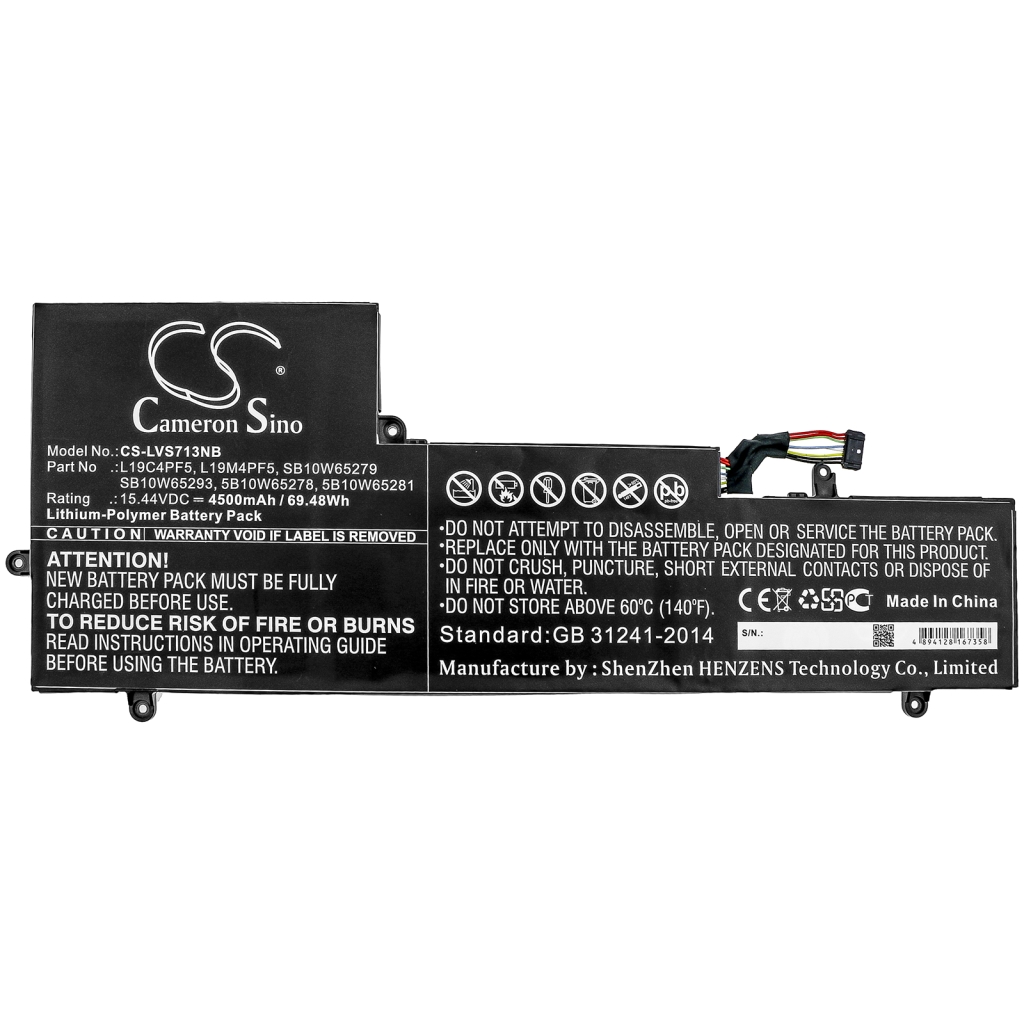 Baterija za prijenosno računalo Lenovo CS-LVS713NB