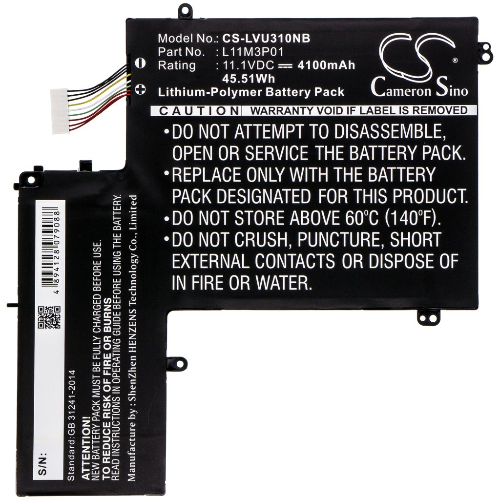 Kompatibilna zamjena baterije za LENOVO L11M3P01